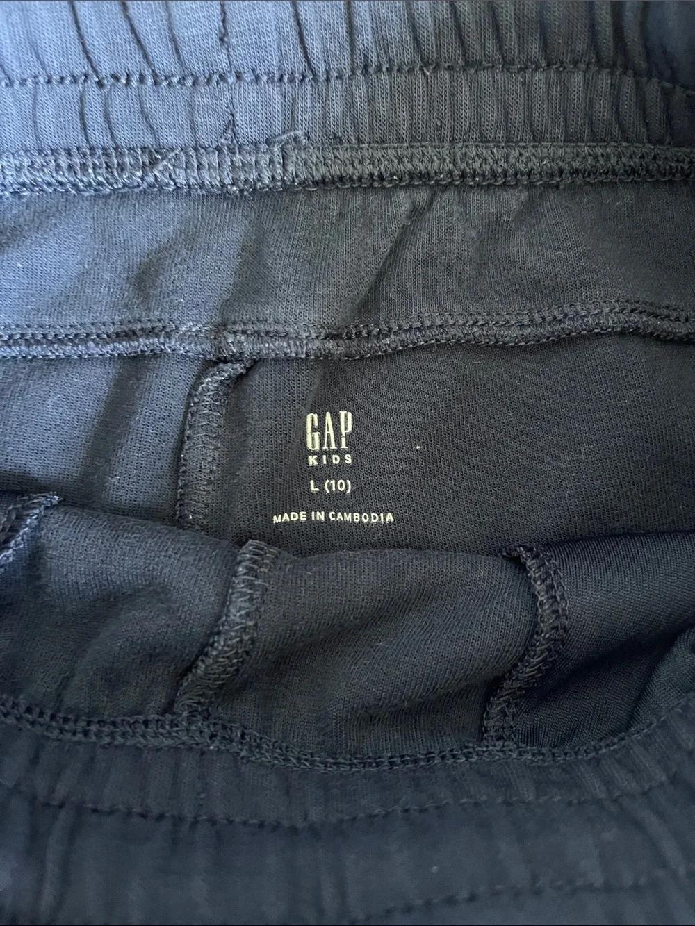 Boys Navy Casual Drawstring Shorts
